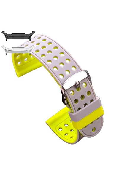 VD VERY DREAM Silicone strap with two sides compatible with Samsung Galaxy Wa...