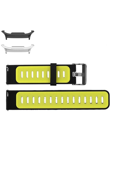 VD VERY DREAM Silicone strap compatible with Samsung Galaxy Watch9 44mm, Blac...