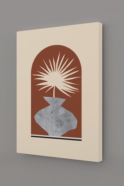 StellaStore Soyut Modern Minimal Kanvas Tablosu 3'lü Canvas Tablo Seti Ev, Oturma Odası Yatak Odası
