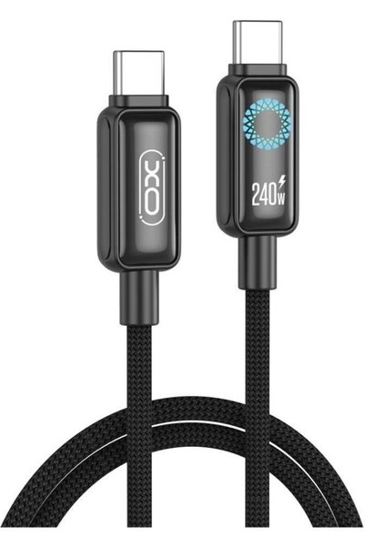 Xo Καλώδιο Φόρτισης & Δεδομένων Type-C σε Type-C 240W 2μ - (XO NB-Q312B)