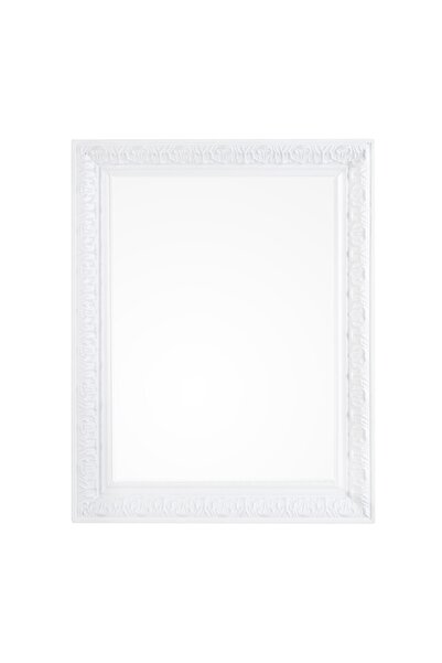 Bizzotto Decorative wall mirror with white distressed frame Miro 35x3x45 cm