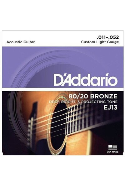 Daddario Χορδές Ακουστικής Κιθάρας (11-52) - (EJ13)