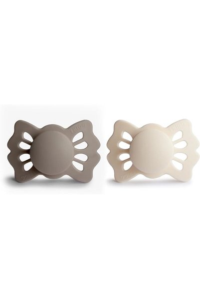 Tenuta Friggiali FRIGG Lucky Symmetrical Silicone Baby Pacifier 0-6M 2-Pack P...