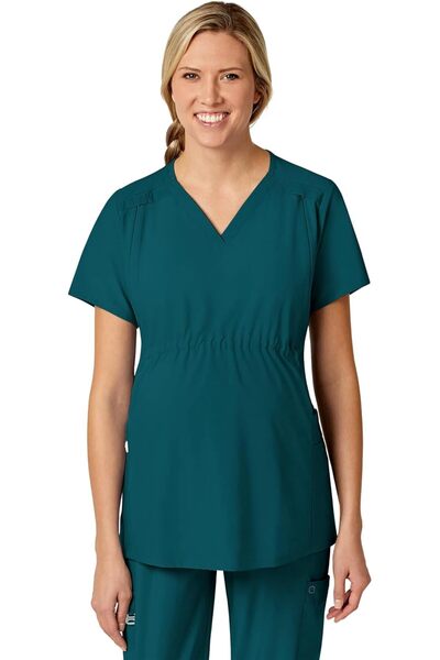 WINK WonderWink womens Maternity V-neck Top Medical Scrubs