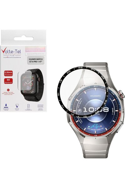 Volte-Tel Πλεξι Γυαλί Ασφαλείας Huawei Watch Gt 6 Pro 46mm 3D Άκρη 1.47 ίντσε...