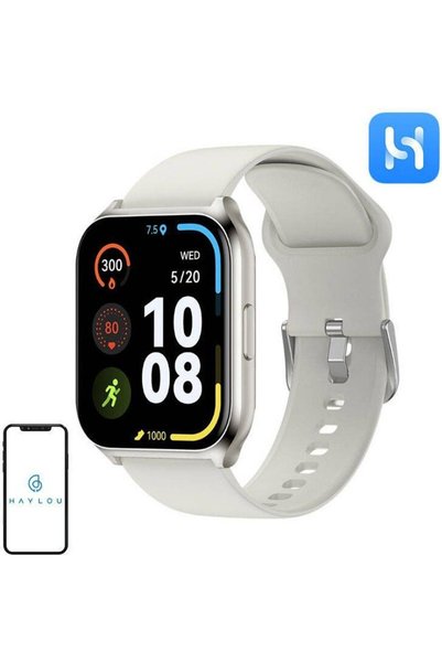 Haylou LS02 Pro Έξυπνο ρολόι (ασημί) - (LS02 Pro 2024 Ασημί)