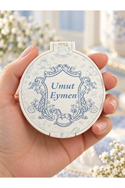 urul reklam Kişiye Özel Hediyelik Cep Aynası 10’lu Paket – 7x7 cm Plastik UV ...