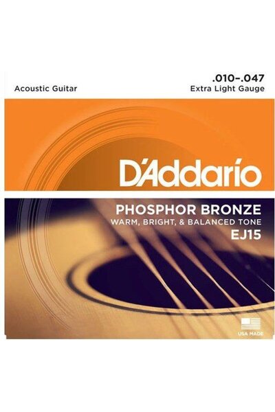 Daddario Χορδές Ακουστικής Κιθάρας (10-47) - (EJ15)