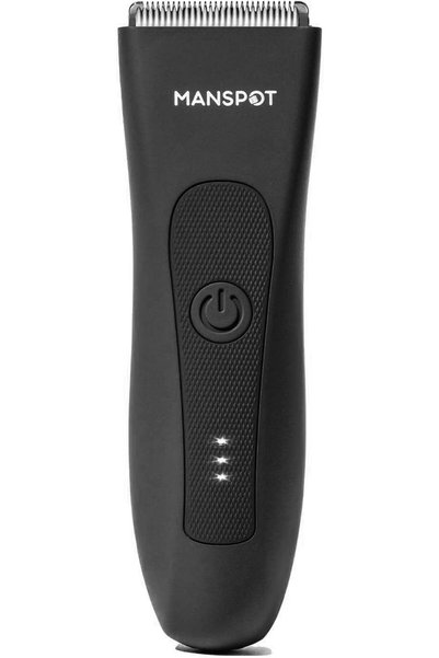 MANSPOT ماكينة حلاقة للجسم للرجال، أداة آمنة لتشذيب شعر منطقة العانة والجسم