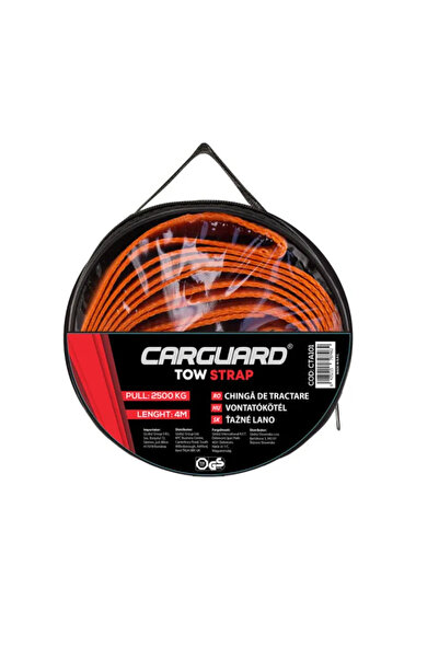 CarGuard Chingă de tractare, 4m, 2.5 Tone,