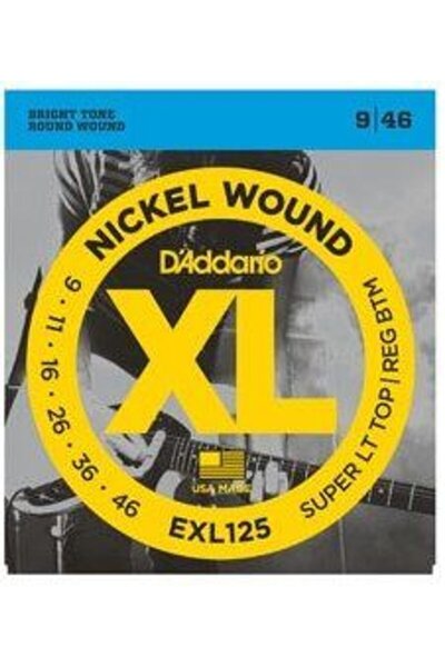 D'Addario Χορδές Ηλεκτρικής Κιθάρας (9-46) - (EXL125)