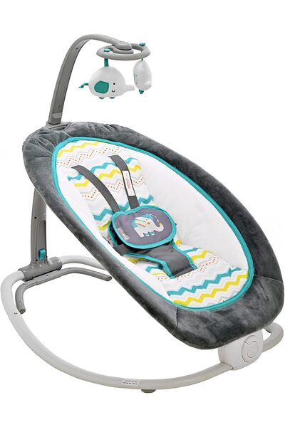 Mini Baby أرجوحة برينسل 8029 قابلة للطي باللون الأزرق