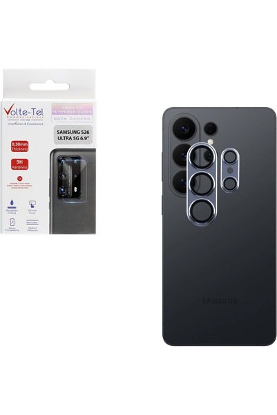 Volte-Tel Κάλυμμα Γυαλιού Κάμερας Samsung S26 Ultra 5G 6.9 ιντσών 9H 0.30 χιλ...