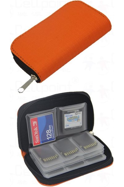 Generic حافظة بطاقات الذاكرة - تتسع لما يصل إلى 22 بطاقة SD، SDHC، Micro SD، ...