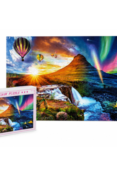 Generic Brand Puzzle 1000 Piese 50 x 75 cm, Joc de Asamblare pentru Relaxare ...