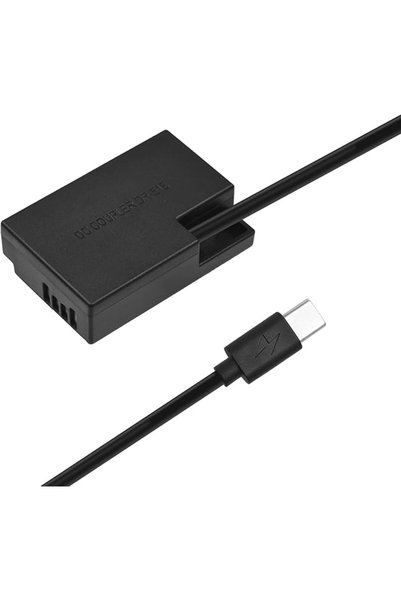 OUNA Dummy Battery,Type C to DR-E18 DC Coupler LP-E17 Dummy Battery Replaceme...