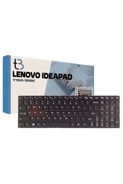 Tradebit Tastatură Lenovo y700-15isk cu iluminare de fundal LED