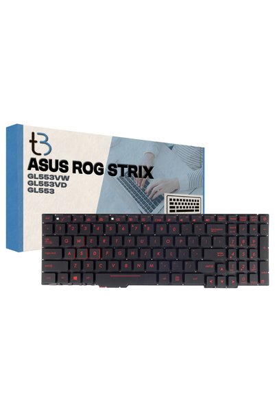 Tradebit Tastatură LED Asus ROG Strix GL553VW GL553VD GL553