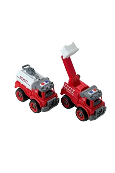 Generic Brand Set Mașini de Pompieri de Jucărie – Vehicule Miniature pentru C...
