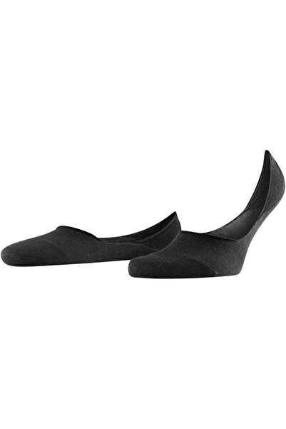 FALKE Men's Step Medium Cut Liner Socks Sustainable Cotton Black White More C...