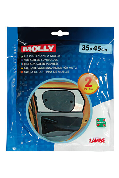 Lampa Set 2 parasolare laterale auto Molly 66911, 35 x 45 cm, ventuza dubla