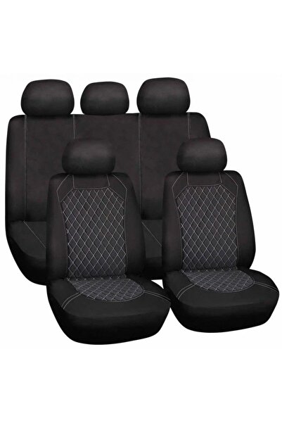 Bottari Set huse scaune auto Spiderweb 10030BT, universale, culoare negru/gri