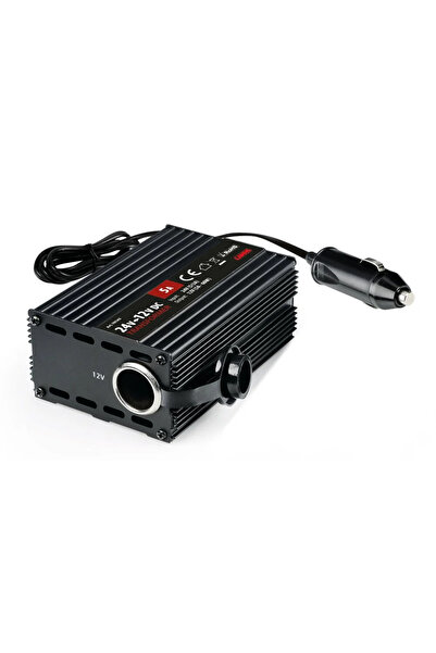 Lampa Convertor LAM70143, 24-12V, lungime cablu 80 cm, stecher bricheta auto ...