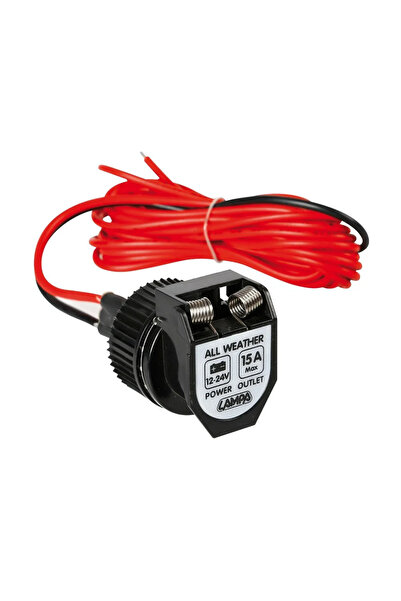 Lampa Priza auto bricheta All Weather Power Socket LAM38969, 12/24V, rezisten...