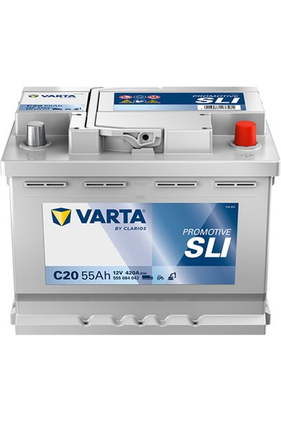 Varta Baterie auto ProMotive SLI C20 555064042K182, tensiune 12 V, amperaj 55...