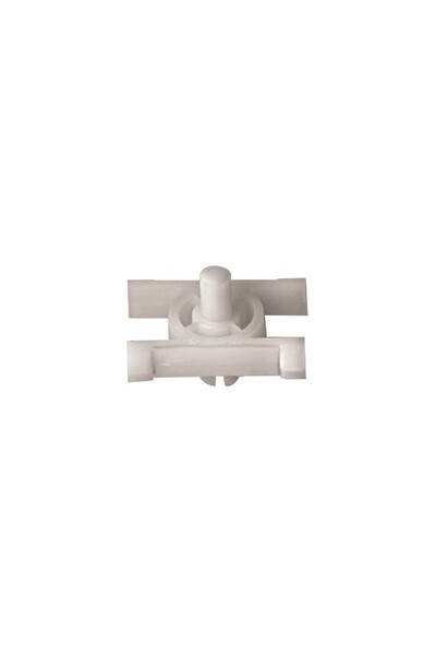 RESTAGRAF Set 6 clipsuri auto A1441, 8.2 mm, plastic, alb, pentru fixare band...