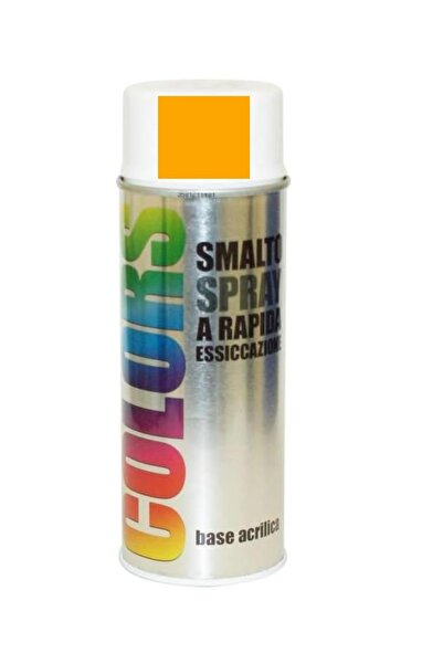 Colors Spray vopsea auto retuș 348846 RAL 1003 lucios, culoare galben, 400 ml