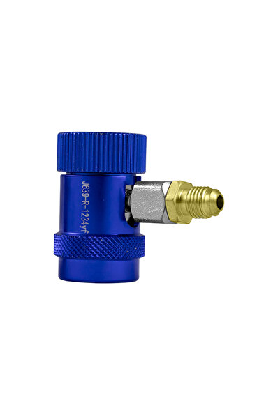 JBM Cupla rapida de inalta presiune 53500, gaz 1234YF, albastru