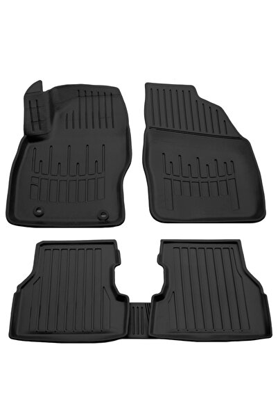 Umbrella Set covorase auto din cauciuc 105922, negru, pentru Ford Focus II (C...