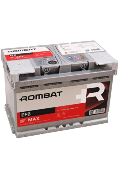 Rombat Baterie auto EFB Start-Stop 5701130076, 70 Ah, 760 A, 12 V, 278 x 175 ...