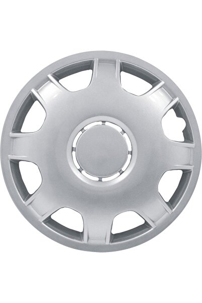 PETEX Set 4 capace roti Speed RB514215, plastic ABS, 15 inch, argintiu