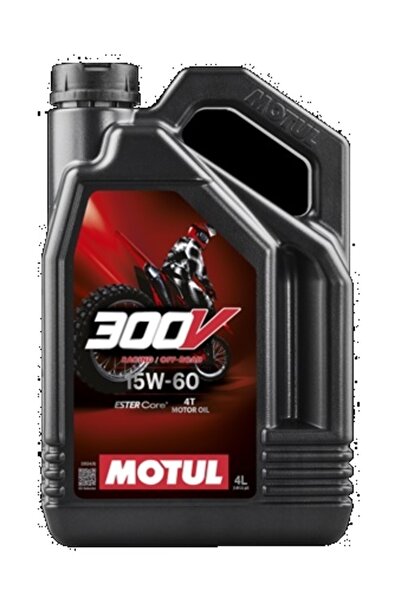 Motul Ulei de motor 4T 300V Factory Line OFF ROAD 15W60, volum 4 litri, sintetic