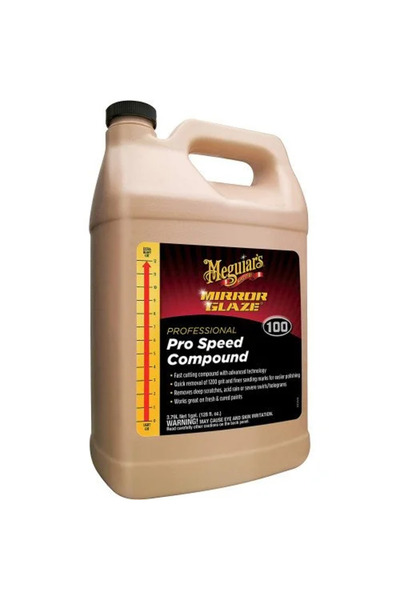 Meguiars Pasta polish abraziva M100 Pro Speed Compound M10001MG, 3.78 litri