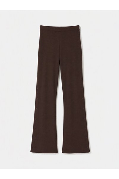LC Waikiki Brown Easy-To-Wear Girls' Leggings