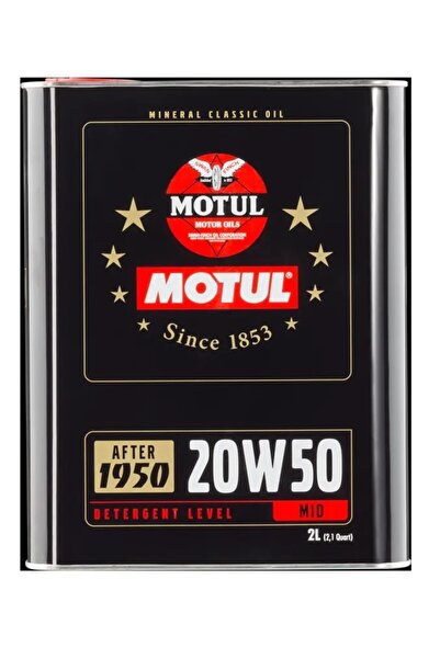 Motul Ulei de motor CLASSIC 20W50, volum 2 litri, mineral