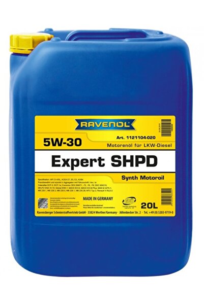 RAVENOL Ulei de motor pentru camioane Expert SHPD 5W30 1121104-020, volum 20 ...