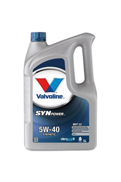 Valvoline Ulei de motor SYNPOWER MST C3 5W40 V540SPMSTC3/5, volum 5 litri, si...