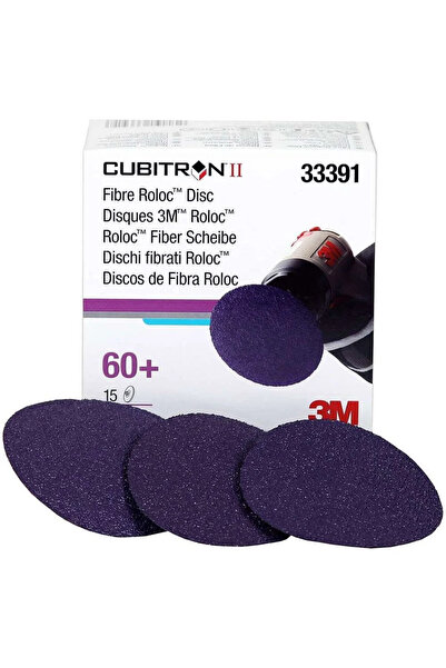 3M Set 15 discuri abrazive Cubitron II Roloc 33391, granulatie P60, 75 mm