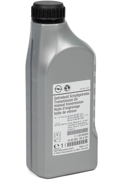 GM Ulei pentru transmisie manuala 93165694 75W80, volum 1 litru, NU pentru tr...