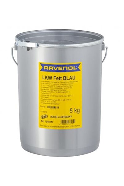 RAVENOL Vaselina pentru rulmenti LKW Fett Blau 1340117-005, 5 kg