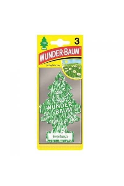Wunder-Baum Set 3 odorizante auto bradut, 71640, EverFresh