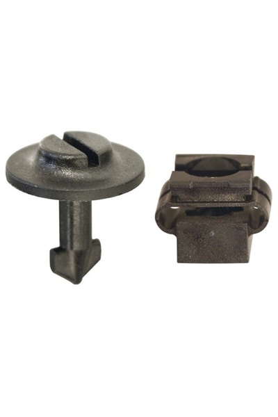 RESTAGRAF Set 4 clipsuri auto A225018, 1/4, din plastic, negru, pentru fixare...