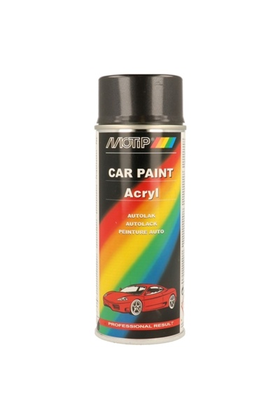 Motip Spray vopsea retus auto KOMPAKT CAR PAINT Acryl 51003, culoare negru me...