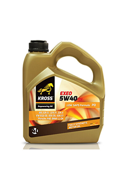 KROSS Ulei motor EXEO 5W40 TDI P01031-KRO004, volum 4 litri, sintetic