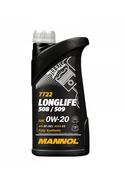 MANNOL Ulei de motor Longlife 508/509 0W20 MN7722-1, volum 1 litru, sintetic