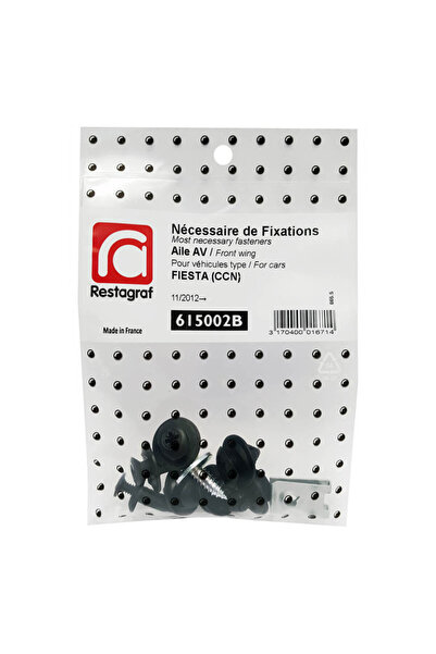 RESTAGRAF Set clipsuri auto montaj aripa fata A615002B, plastic, pentru Ford ...